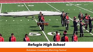 2024 Mighty Bobcat Band Robstown Crossroads Marching Festival [upl. by Auvil559]