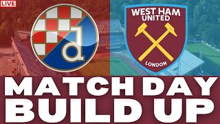 DINAMO ZAGREB V WEST HAM  WITH DAVID CROSS  LIVE  MATCH DAY BUILD UP  EUROPA LEAGUE [upl. by Knutson]