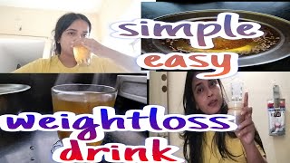 weight loss drink  simple easy weight lose drink trending weightloss weightlossdrink vlog [upl. by Keri183]