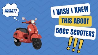 The TRUTH About 50cc SCOOTERS [upl. by Eittap]