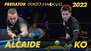 9 Ball Festival  Ko Pin Yi v David Alcaide  2022 Predator Bucharest Open  nineball World Ranking [upl. by Anitan]