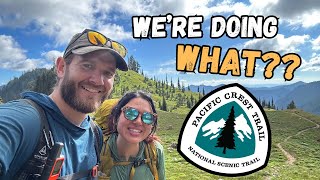 PCT Announcement  Were Thru Hiking the Pacific Crest Trail in 2024 [upl. by Eelik928]