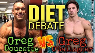 Diet Debate Greg OGallagher Vs Greg Doucette [upl. by Callum]