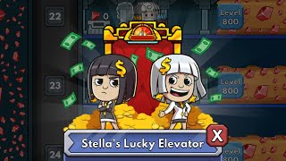 Idle Miner Tycoon  Stella’s Lucky Elevator [upl. by Noy159]