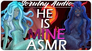 ASMR He Is MINE Cthulhu vs Krampus Voice Acting Italian Accent [upl. by Alleuqram]