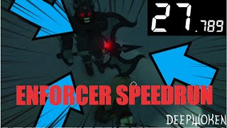 Enforcer Speedrun 27s  Deepwoken [upl. by Epifano246]