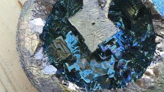 Growing Bismuth Crystals on the Stove [upl. by Miett]