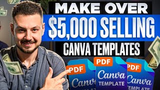 How I Earn 5000 by Selling CANVA Templates [upl. by Corsiglia]