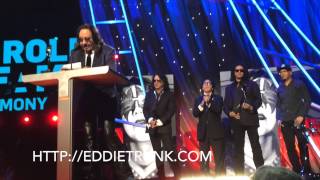 Kiss Induction at the Rock and Roll Hall of Fame [upl. by Ahsiyk]