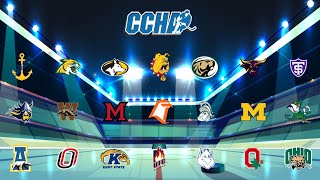 CCHA Realignment History [upl. by Akirahc]