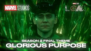 Loki Season 2 Finale Ending Theme  Natalie Holt  Soundtrack [upl. by Hsirrap221]