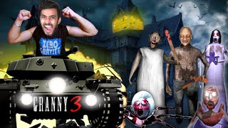 TECHNO GAMERZ GRANNY 3 TANK ESCAPE FROM GRANNYS HOUSE [upl. by Aicirtap]