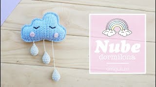 Nube dormilona amigurumi tutorial [upl. by Nagiem733]