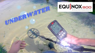 Underwater Metal Detecting with the Equinox 800  Tips amp Tricks [upl. by Lu]