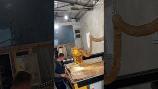 UluBeyCnc New proje shortvideo woodworking woodcncmachine art wood cncwood cncwoodworking [upl. by Baynebridge488]