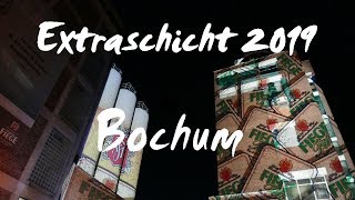 Extraschicht 2019 in Bochum mit Jahrhunderthalle Zeche Hannover und Fiege Brauerei [upl. by Atiuqin888]