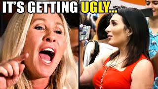 MAGA Lunatic Threatens to END Marjorie Taylor Greenes Career as Beef Heats Up [upl. by Oehsen]