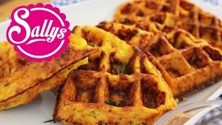 herzhafte Waffeln  Rösti in der Pfanne  schnell und einfach in 15 Min  Food Prozessor [upl. by Walcoff74]