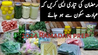 14 New Ideas for Ramadan preparation  Pre Ramadan Preparation 2024 by cookingwithuzmasaleem [upl. by Alet]