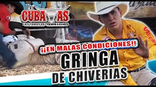 ¡¡EN P3LIGRO GRINGA DE CHIVERIAS RANCHO LAS CUBATAS [upl. by Martita]