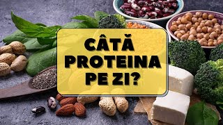 Cata proteina pe zi Masa musculara  Definire  Sedentari [upl. by Lienaj]