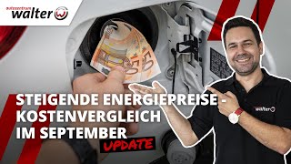 Explodierende Energiekosten  Wir haben den Überblick  Spritpreise Stand September 2022 [upl. by Atteloiv]