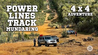 Mundaring Power Lines Track  4x4 Adventure in Jeep Commander  Western Australia 4WD [upl. by Eneiluj]