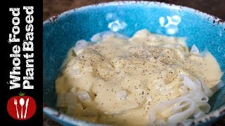 Best Plant Based Vegan Alfredo Sauce [upl. by Ahsok]