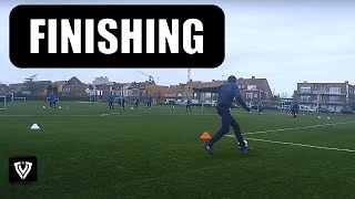 FINISHING EXERCISE  U13  U14  U15  U16  U17  U18  FOOTBALL  SOCCER  TRAINING  EXERCISE [upl. by Ayotan967]