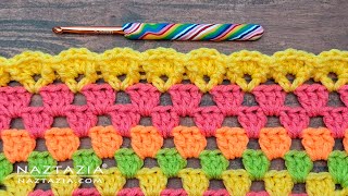 How to Crochet Granny Square Fluted Edge [upl. by Parshall799]