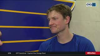 Bouwmeester on playing from behind It starts to snowball [upl. by Ettenauq]