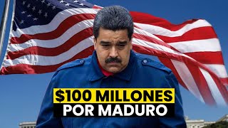 Solicitan aumentar a 100 millones recompensa por Nicolás Maduro [upl. by Tarra715]