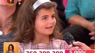 A maravilhosa menina Joana no Você na Tv 19 09 2013 [upl. by Ugo157]