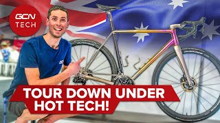 Unreleased Bike Tech At The 2024 Tour Down Under [upl. by Hollington228]