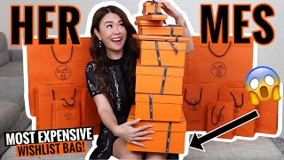 OMG My Most EXPENSIVE Hermes Unboxing Haul Rare Birkin or Kelly How much did I have to SPEND [upl. by Chappelka]