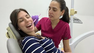 ASMR Real Person Dental Exam Teeth Checkup Cleaning Me As a Patient Soft Spoken Roleplay [upl. by Annawt]