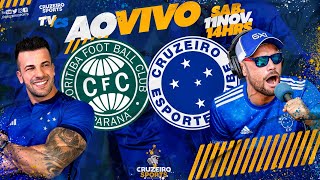 🔴 CORITIBA X CRUZEIRO  34ª RODADA BRASILEIRO  JORNADA ESPORTIVA CRUZEIRO SPORTS  AO VIVO [upl. by Omsoc]