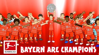 FC Bayern München  Bundesliga Champions Song 2223  Powered by 442oons [upl. by Lonna856]