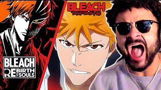 NEW BLEACH GAME amp ANIME TRAILER REACTION [upl. by Naedan]