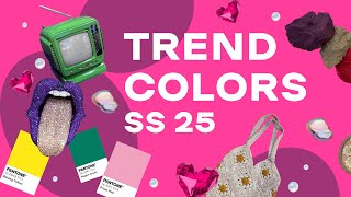 Trend colors springsummer 2025 pantonecolor [upl. by Ainegul525]