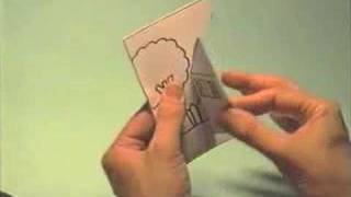 how to make a little houses popup card [upl. by Ellehciram]