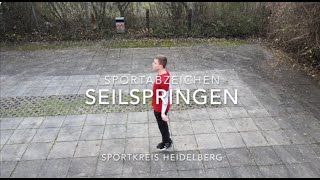 Seilspringen  Euer Weg zum Sportabzeichen [upl. by Ahcrop]