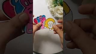 BTS infinity Carddiy craft art papercraft shorts viralvideo [upl. by Canning923]