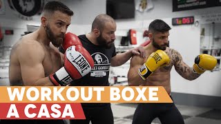 BOXE IN CASA IN 10 MINUTI  ALLENAMENTO COMPLETO [upl. by Lrad503]