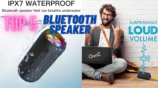 TOP 5 Portable Bluetooth Speaker Waterproof IPX7 Wireless Speakers [upl. by Alial]