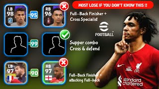 Secret Defending combination LBRB amp Playing Style Explained with Gameplay  Pes Efootball 2024 [upl. by Annairda]