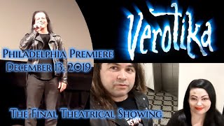 GLENN DANZIG VEROTIKA PHILLY SCREENING EVENT 12132019 [upl. by Ainalem]