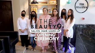 Opening Ceremony of THE BEAUTY 9 SALON  Salon Store [upl. by Scotney]