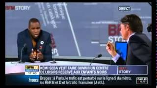 Léloquent Kemi Seba enterre lEtat français sur BFM TV [upl. by Enaled]