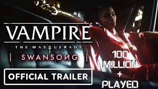 Vampire The Masquerade Swansong OFFICIAL TRAILER gameplay gaming games horrorgaming [upl. by Krutz]